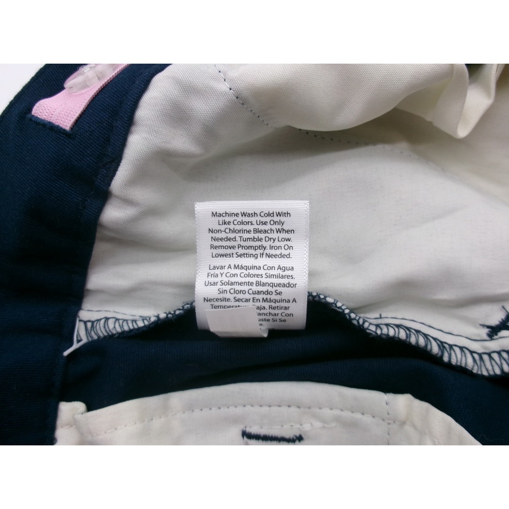 Wonder Nation Girls Navy Blue School Uniform Pants Size 16 Adjustable Waist NEW - Picture 12 of 14